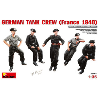 MiniArt Deutsche Panzerbesatzung (Frankreich 1940) - 1:35