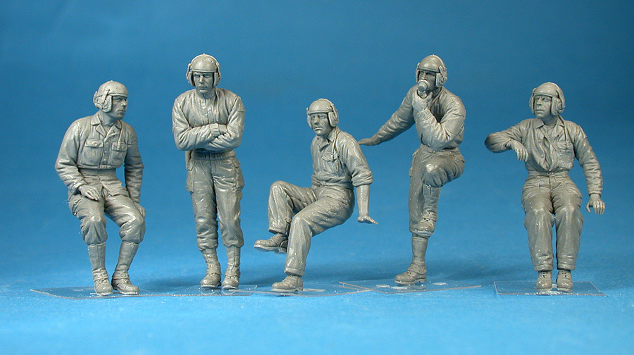 Figurines équipage Char Japonais 1:35 - MiniArt 35128 - Kit Plastique à Assembler Et Peindre