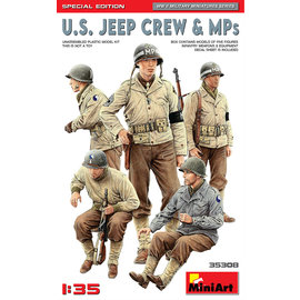 MiniArt MiniArt - U.S. Jeep Crew & MPs Special Edition - 1:35