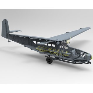 Bronco Models DFS230V-6 Lastensegler m. Bremsrakete / Light Assault Glider w/deceleration rocket - 1:72