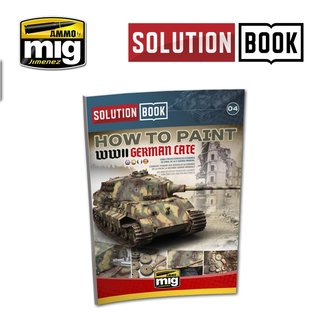 AMMO by MIG Solution Book "How to Paint WWII German late"