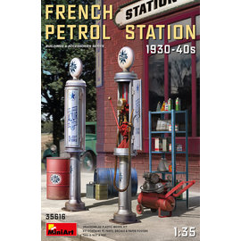 MiniArt MiniArt - Französische Tankstelle 1930-40er - 1:35