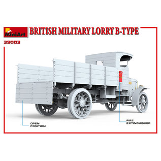 MiniArt Britische Militär LKW B-TYPE - 1:35