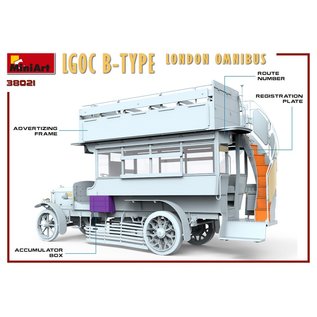 MiniArt LGOC B-TYPE London Omnibus - 1:35