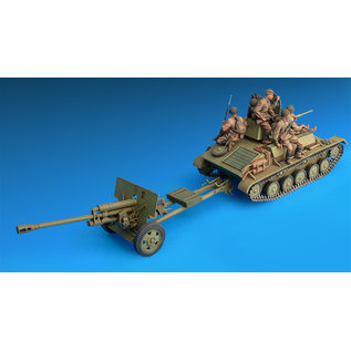 MiniArt Soviet T-70M & ZIS-3 w /Crew - 1:35