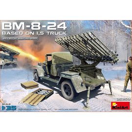 MiniArt MiniArt - BM-8-24 Based on 1,5T Truck - 1:35