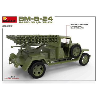 MiniArt BM-8-24 Based on 1,5T Truck - 1:35