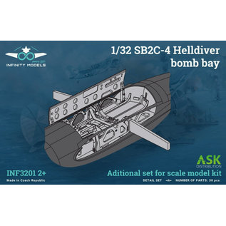 Infinity Models Zurüst-Set Bombenschacht SB2C-4 Helldiver - 1:32