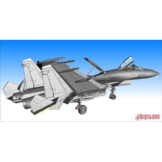 Minibase Sukhoi Su-33 "Flanker D" - Russian Navy Carrier-bourne Fighter - 1:48