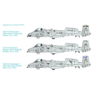 Italeri Fairchild-Republic A-10C Thunderbolt II "Blacksnakes" - 1:48