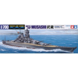 TAMIYA jap. Schlachtschiff Musashi - Waterline No. 114 - 1:700