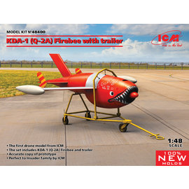 ICM ICM - Ryan KDA-1 (Q-2A) Firebee with trailer - 1:48