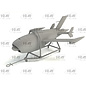 ICM Ryan KDA-1 (Q-2A) Firebee with trailer - 1:48