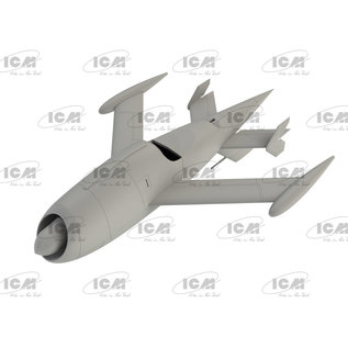 ICM Ryan KDA-1 (Q-2A) Firebee with trailer - 1:48