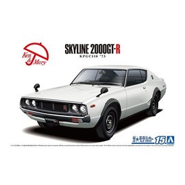 Aoshima Aoshima - Nissan KPGC110 Skyline HT2000 GT-R '73 - 1:24