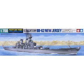 TAMIYA Tamiya - U.S. Schlachtschiff BB-62 New Jersey - Waterline No. 614 - 1:700