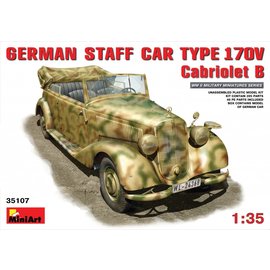 MiniArt MiniArt - Deutscher Stabswagen Typ 170V.Cabrio B - 1:35