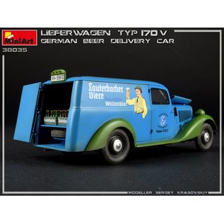 MiniArt Lieferwagen Typ 170V German Beer Delivery Car - 1:35