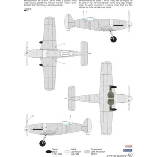 Special Hobby Messerschmitt Me 209V1 - 1:72