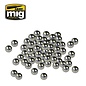 AMMO by MIG rostfreie Farbmischkugeln / stainless steel paint mixers - 5mm / 70 - 80 Stck.