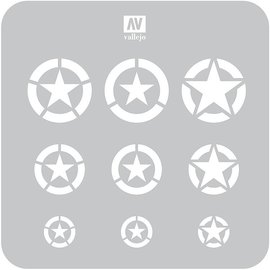 Vallejo Vallejo - Lackierschablone,US-Airforce Markierungen - 1:32, 1:48, 1:72