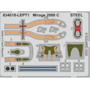 Eduard Mirage 2000 C LööK for Kitty Hawk - 1:32