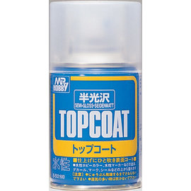 Mr. Hobby Mr. Hobby - Mr. Top Coat Semi-Gloss / Klarlack, seidenmatt