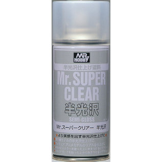 Mr. Hobby Mr. Super Clear Semi-Gloss / Klarlack, seidenmatt