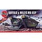 Airfix Buffalo & Willys MB Jeep - Vintage Classic - 1:76