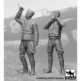 Black Dog German Luftwaffe pilots 1940-45 No.2 (2 fig.) - 1:32
