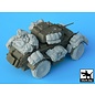 Black Dog Staghound Big accessories set - 1:35