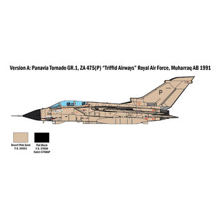 Italeri MRCA Tornado GR.1 / IDS "Gulf War" - 1:48