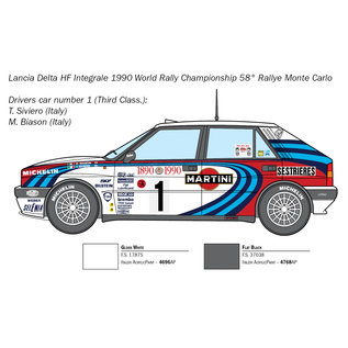 Italeri Lancia Delta HF Integrale - 1:24