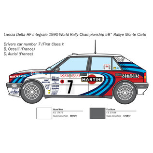 Italeri Lancia Delta HF Integrale - 1:24