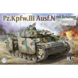 TAKOM TAKOM - Pz.Kpfw.III Ausf. N mit Schürzen - 1:35