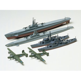 TAMIYA amerik. U-Boot Gato-Klasse & jap. U-Jäger No. 13 - Waterline No. 903 - 1:700