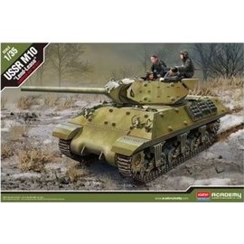 Academy Academy - USSR M10 Tank Destroyer "Lend-Lease" with 5 figures - 1:35