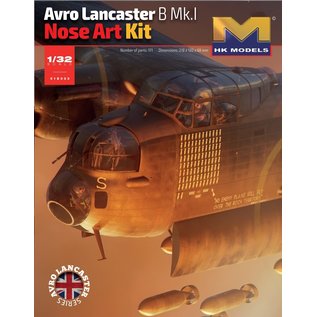 Hong Kong Models Avro Lancaster B Mk.I Nose Art Kit - 1:32