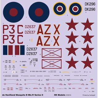 Hong Kong Models de Havilland Mosquito B Mk.IV Series II - 1:32