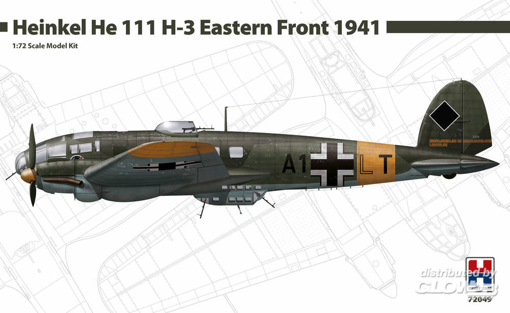 Hobby 2000 - Heinkel He 111 H-3 Eastern Front 1941 - 1:72 - Traudls  Modellbau