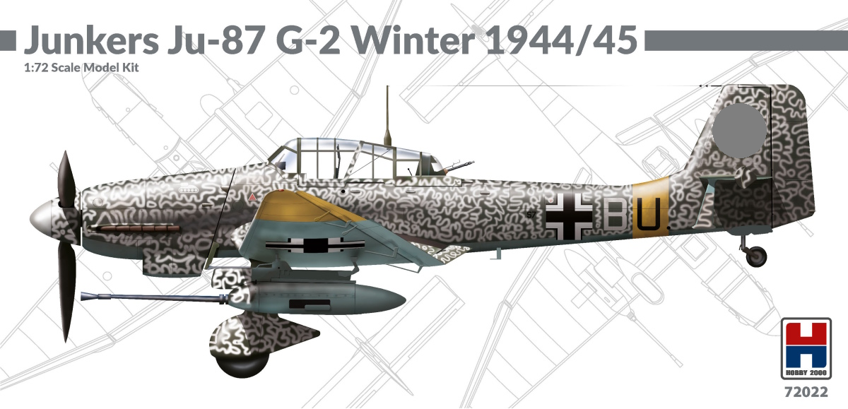 Hobby 2000 - Junkers Ju-87 G-2 Winter 1944/45 - 1:72 - Traudls Modellbau