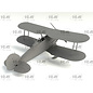 ICM Gloster J8 Gladiator - WWII Swedish Fighter - 1:32