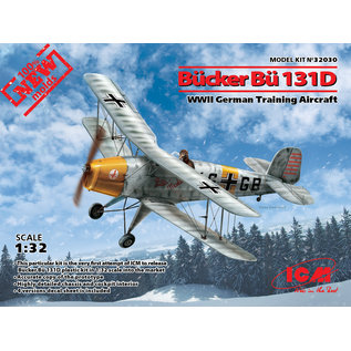 ICM Bücker Bü 131D  WWII German Training Aircraft - 1:32