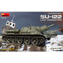 MiniArt MiniArt - SU-122 Last Production w/Interieur - 1:35