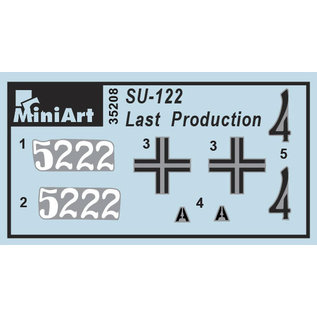 MiniArt MiniArt - SU-122 Last Production w/Interieur - 1:35