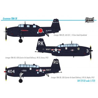 Sword Grumman TBM-3R Avenger - 1:72