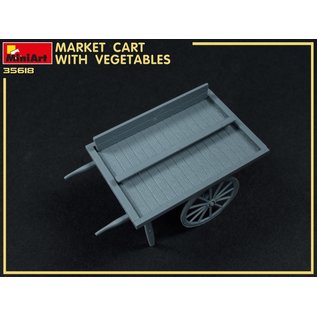 MiniArt Market Cart with Vegetables - 1:35