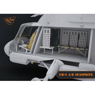 Clear Prop! Kaman UH-2 A/B Seasprite - 1:72