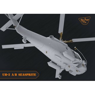 Clear Prop! Kaman UH-2 A/B Seasprite - 1:72