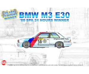 NuNu - BMW M3 E30 '88 Spa 24 Hours Winner - 1:24 - Traudls Modellbau
